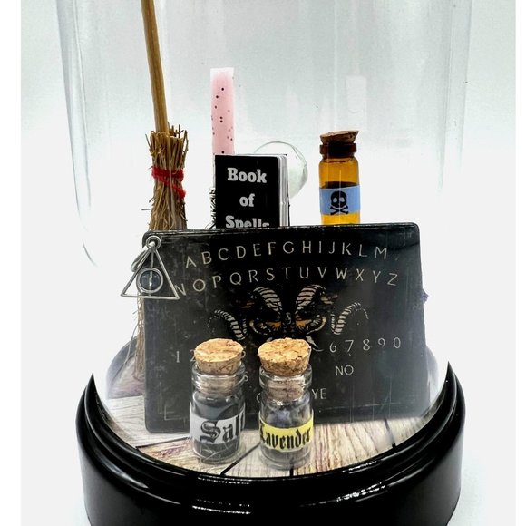 Enchanting Miniature Apothecary Tarot Potion Ouija Board Display - Magical Decor - Picture 3 of 14